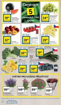 akční leták Tesco 26.7.2023-1.8.2023