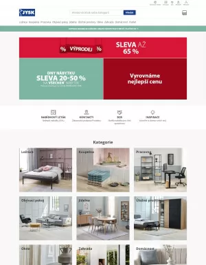 akční leták Jysk 25.7.2023-31.7.2023