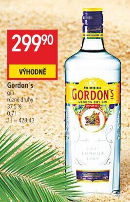 Gin Dry Gordon'