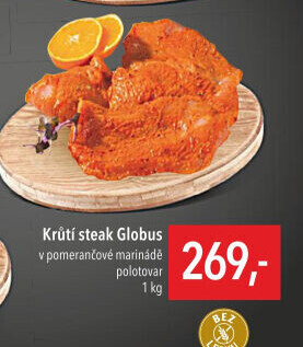 Krůtí steak marinovaný Globus