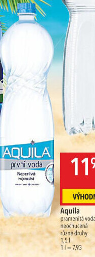Přírodní voda Aquila