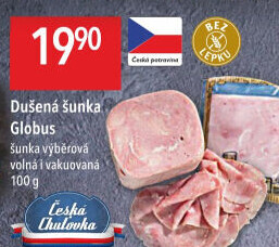 Šunka dušená výběrová Globus