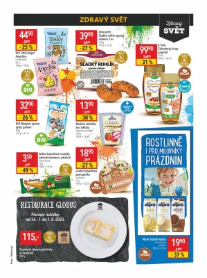 akční leták Globus 26.7.2023-1.8.2023