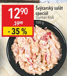 Salát švýcarský speciál