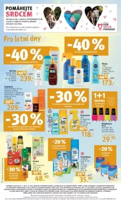 akční leták ROSSMANN drogerie 26.7.2023-8.8.2023