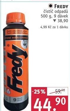 Čistič odpadů Fredy