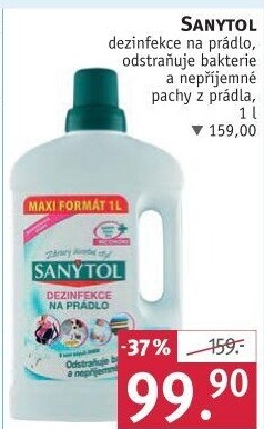Dezinfekční čistič na prádlo Sanytol