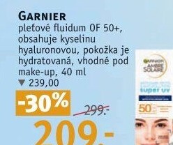 Fluid na opalování OF50+ Ambre Solaire Garnier