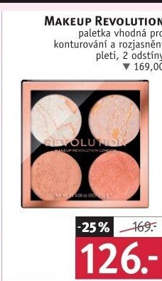 Konturovací paleta Makeup Revolution