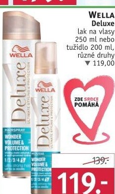 Lak na vlasy Deluxe Wella