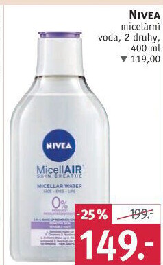 Micelární voda Nivea