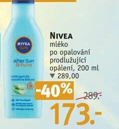 Mléka po opalování Sun Nivea
