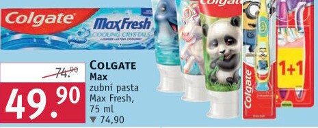 Pasta na zuby Max Fresh Colgate