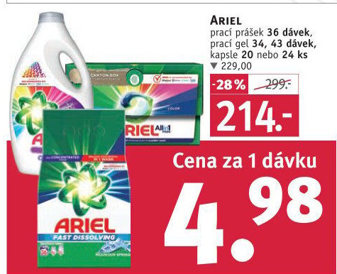 Prací prášek Ariel
