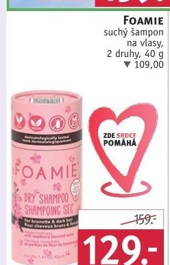 Šampon suchý Foamie