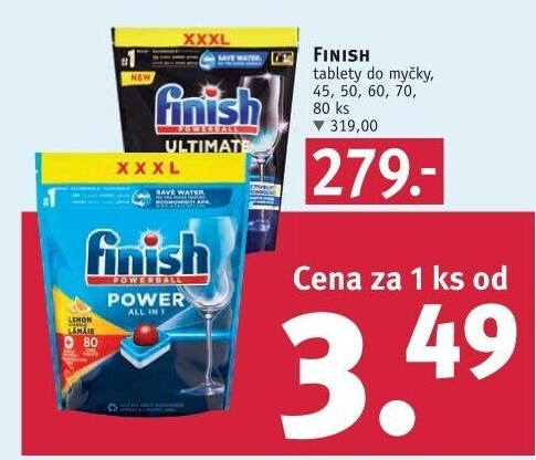 Tablety do myčky Finish