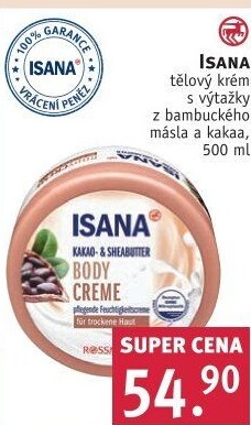 Tělový krém Isana
