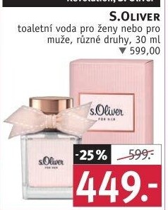 Toaletní voda dámská s.Oliver