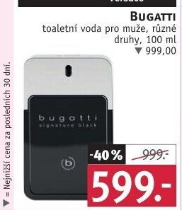 Toaletní voda pánská Signature Bugatti