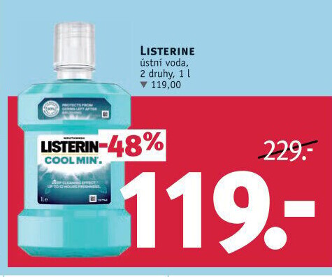 Ústní voda Listerine