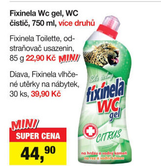 Čistič WC gelový Fixinela