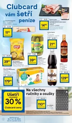 akční leták Tesco 26.7.2023-1.8.2023