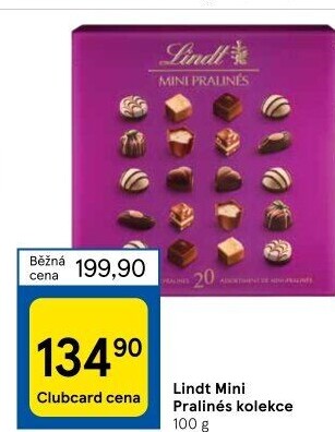 Bonboniéra Pralinky mini Lindt