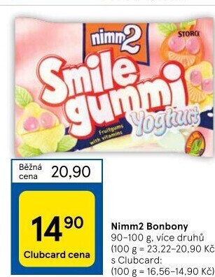 Bonbony Smile Gummi Nimm2 Storck