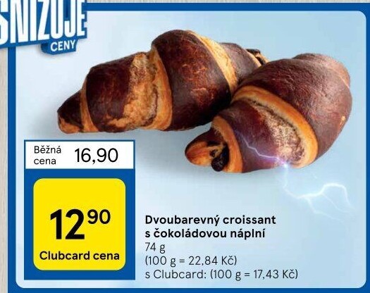 Croissant s náplní