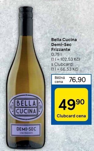 Frizzante Demi Sec Bella Cucina