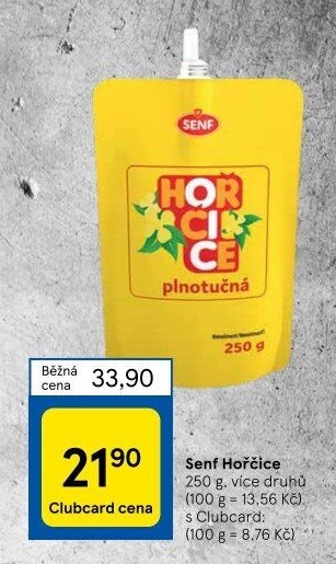 Hořčice Senf