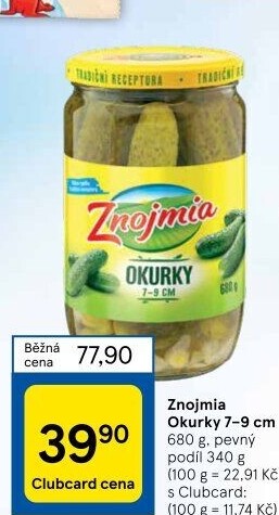 Okurky Znojmia
