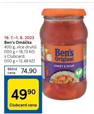 Omáčka Uncle Ben'