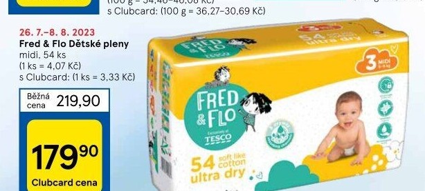 Pleny dětské Fred&amp