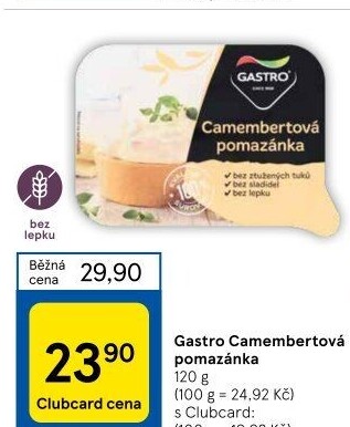 Pomazánka Camembert Gastro