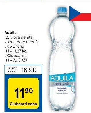Přírodní voda Aquila