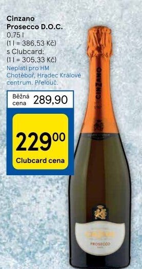 Prosecco DOC Cinzano