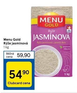 Rýže jasmínová Menu Gold
