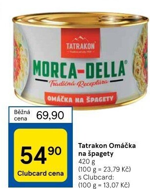 Směs na špagety Tatrakon