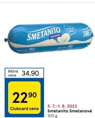 Sýr tavený Smetanito Želetava