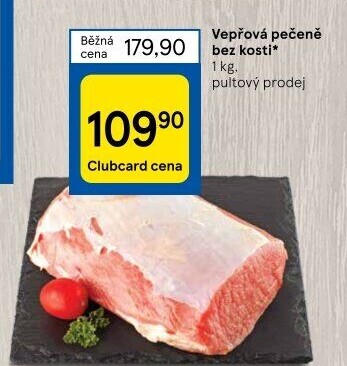 Vepřová pečeně bez kosti