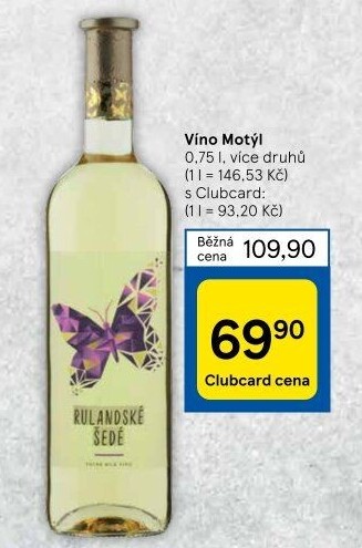 Vína Motýl Víno Mikulov