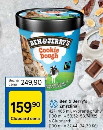 Zmrzlina v kelímku Ben&amp