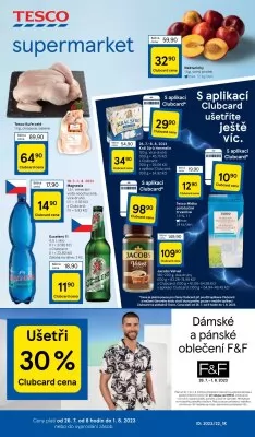 akční leták Tesco 26.7.2023-1.8.2023