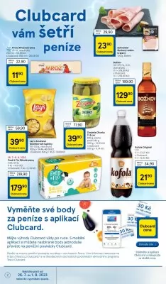 akční leták Tesco 26.7.2023-1.8.2023