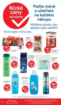 akční leták Tesco 26.7.2023-1.8.2023