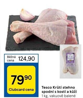 Krůtí stehna Tesco