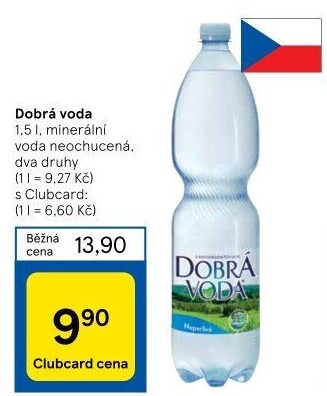 Přírodní voda Dobrá voda