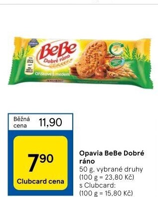 Sušenky BeBe Dobré ráno Opavia