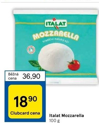 Sýr Mozzarella Italat